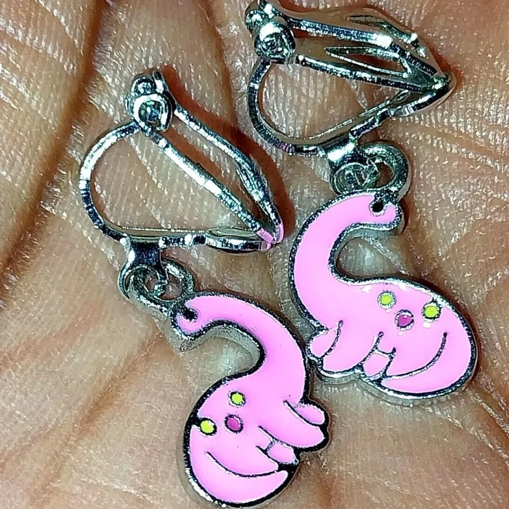 Super cute kid's fashion clip-on earrings - Picture 2 of 5